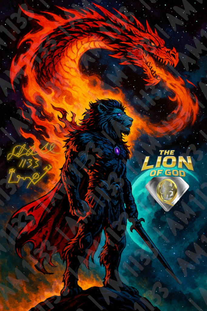 The Lion of God: Black Friday Digital Print Collection (Gold Edition)