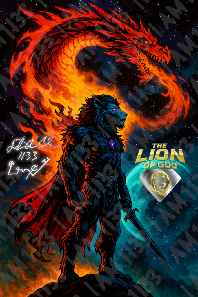 The Lion of God: Black Friday Digital Print Collection (Gold Edition)