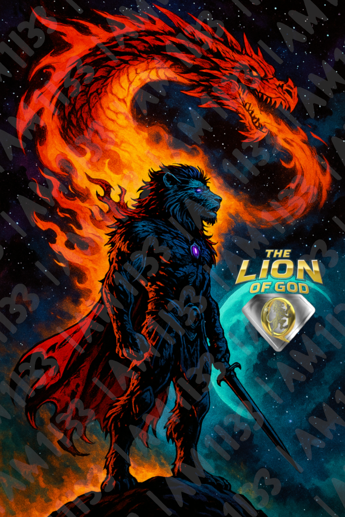The Lion of God: Black Friday Digital Print Collection (Gold Edition)