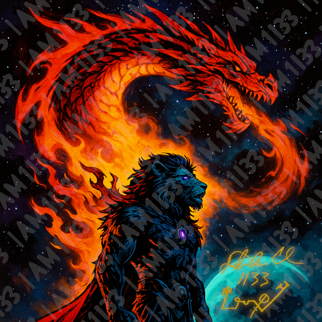 The Lion of God: Black Friday Digital Print Collection (Gold Edition)