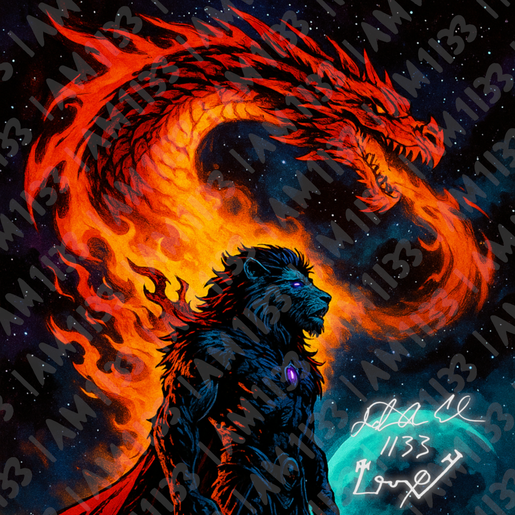 The Lion of God: Black Friday Digital Print Collection (Gold Edition)