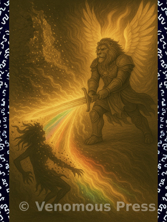 The Flame of the Seven Rays – Digital Art Print