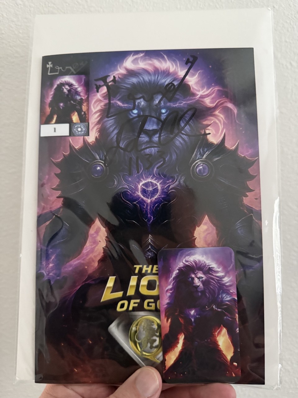 The Lion of God - Issue #1: Q is for Quantum (Signed Copy)