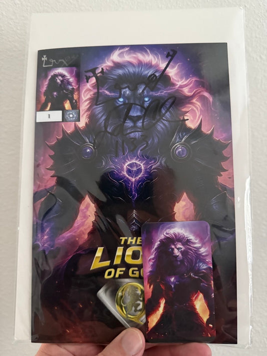 The Lion of God - Issue #1: Q is for Quantum (Signed Copy)