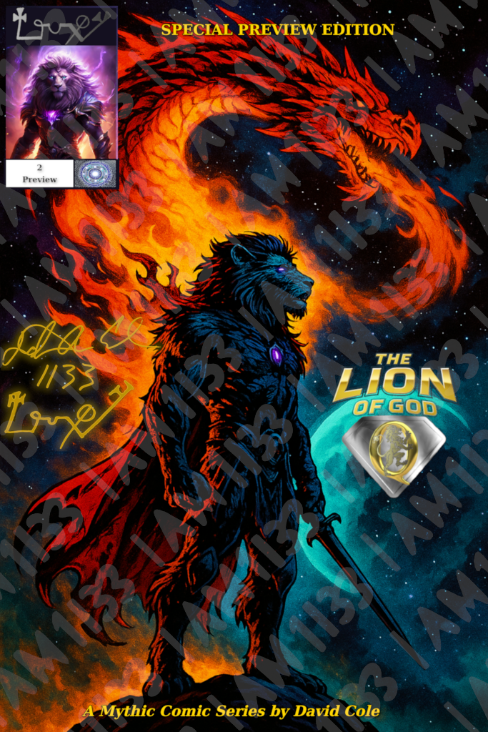 The Lion of God: Black Friday Digital Print Collection (Gold Edition)